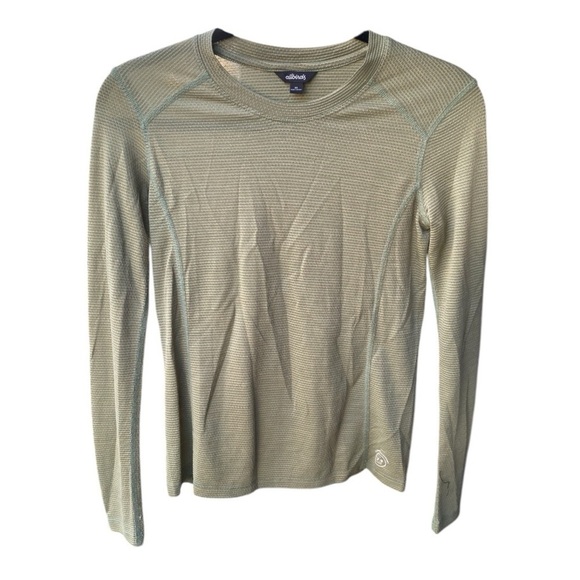 allbirds Women's Natural Run Long Sleeve Tee I Size: XS - Picture 2 of 10